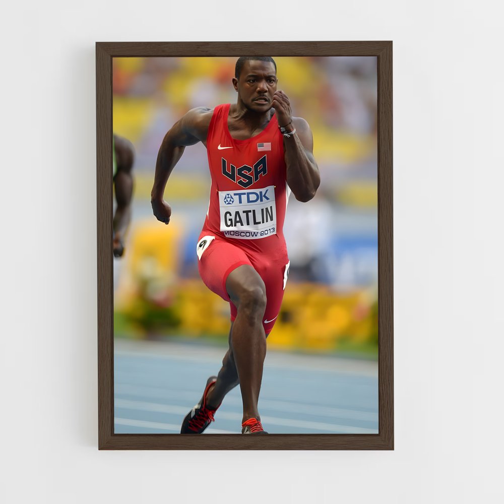Poster Vitesse Époustouflante – affiche Athlétisme (vue 5)